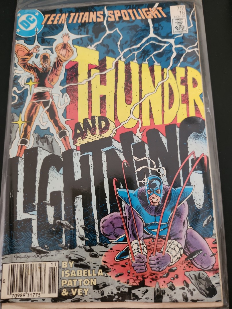 DC Teen Titans Spotlight Thunder and Lightning #16, Hobbies & Toys, Books &  Magazines, Comics & Manga on Carousell