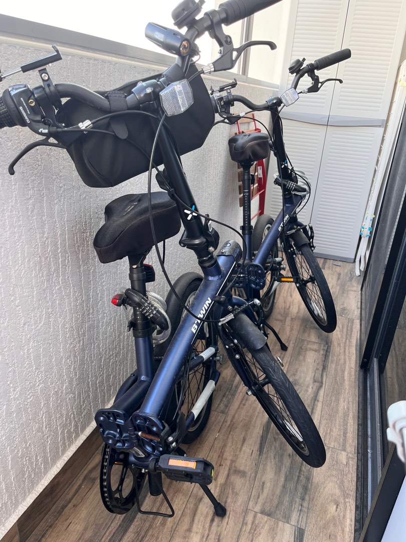 Decathlon Foldable Bikes, Sports Equipment, Bicycles & Parts, Bicycles