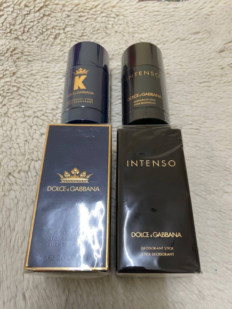DEODORANT STICK D&G INTENSO & K, Beauty & Personal Care, Fragrance &  Deodorants on Carousell