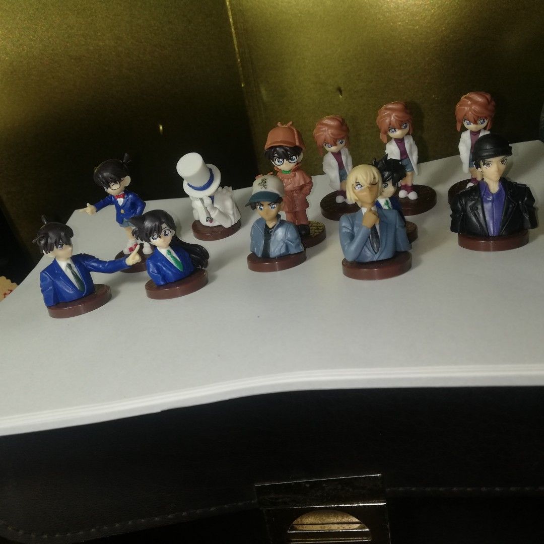 detective conan figures (Category: Figurines & Statues) located in Paranaque City. Submitted by 4thestate.surplusan (Listing ID 1224839407, Image 2). Description: take all dfor 650. detective conan choco egg figures collection. paranaque.