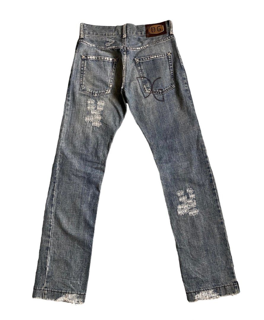 DOLCE & GABBANA JEANS, Men's Fashion, Bottoms, Jeans on Carousell