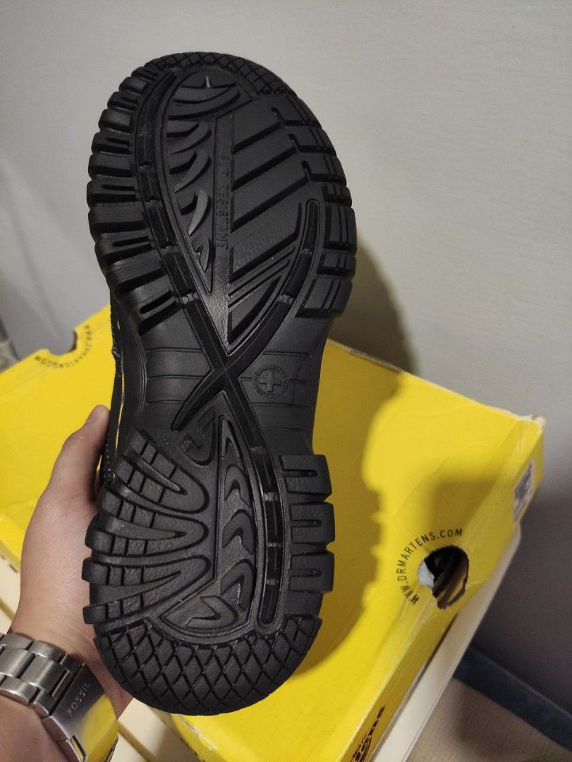 Dr. Martens Gunaldo Steel Toe, Men's Fashion, Footwear, Boots on Carousell