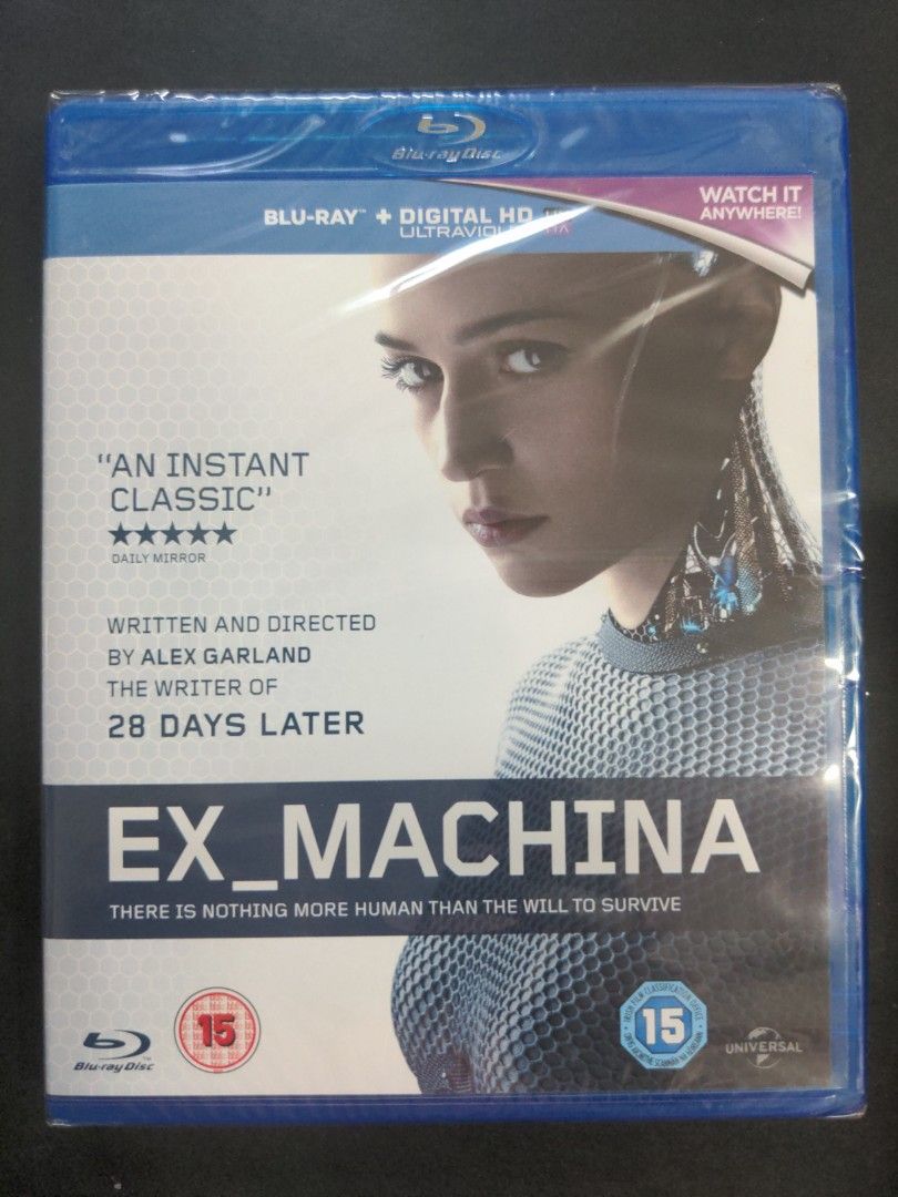 Ex Machina Blu-ray Alex Garland Alex Garland Alicia Vikander