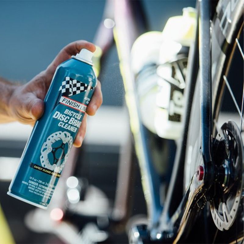 Finish Line Bicycle Disc Brake Cleaner Disc Rotor Pad Cleaning