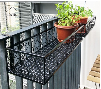 Balcony hanging rack hot sale
