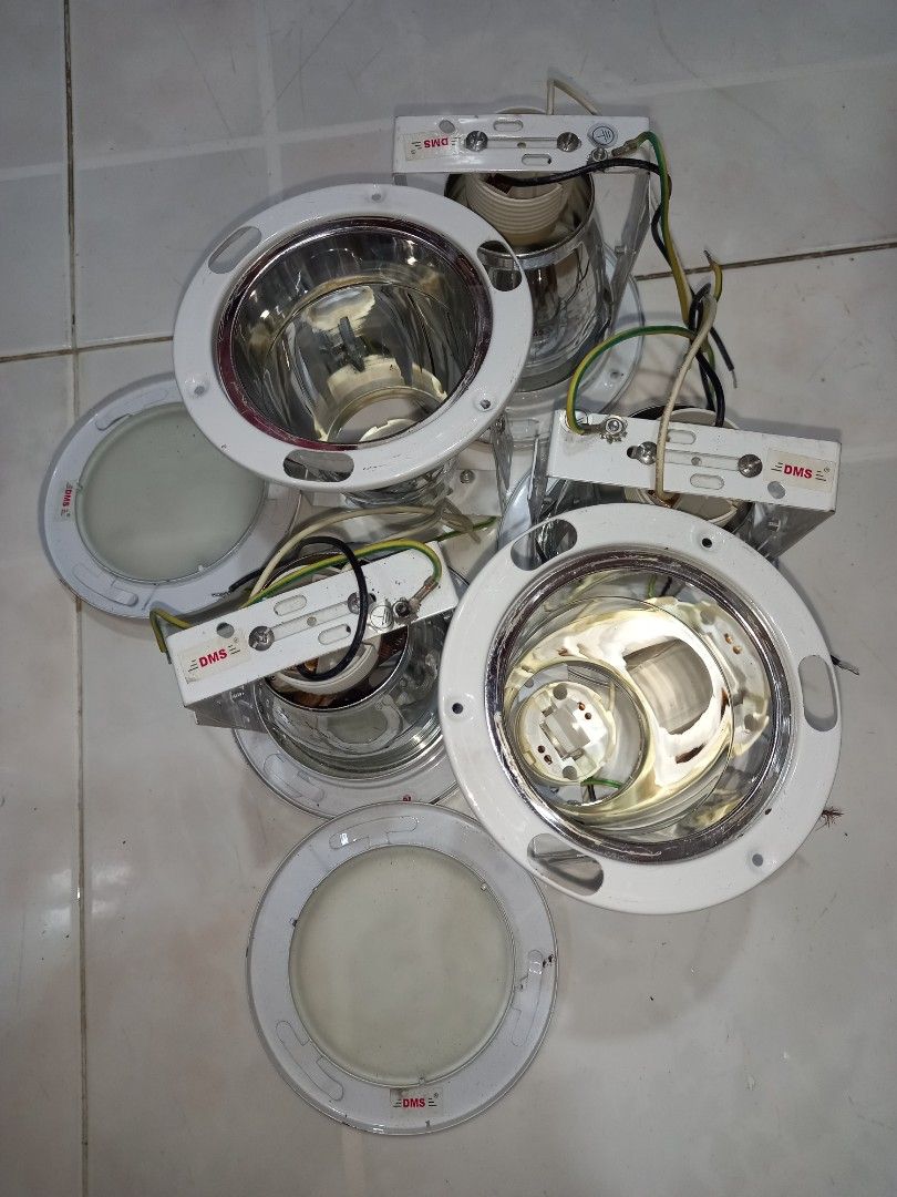 Plc downlight shop fitting