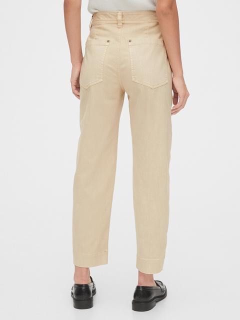 GAP Women's Barrel Khaki Pants, Women's Fashion, Bottoms, Other Bottoms on  Carousell
