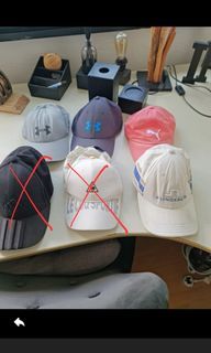 Golf caps to clear!