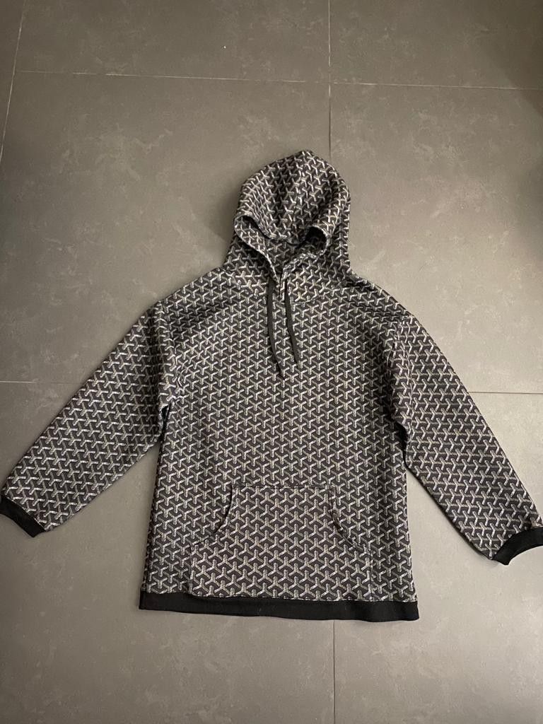 Goyard pattern print hoodie sweater tee top bag Carousell