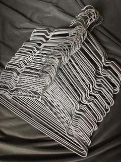 Gray Minimalist Anti Slip Hanger 60 pcs