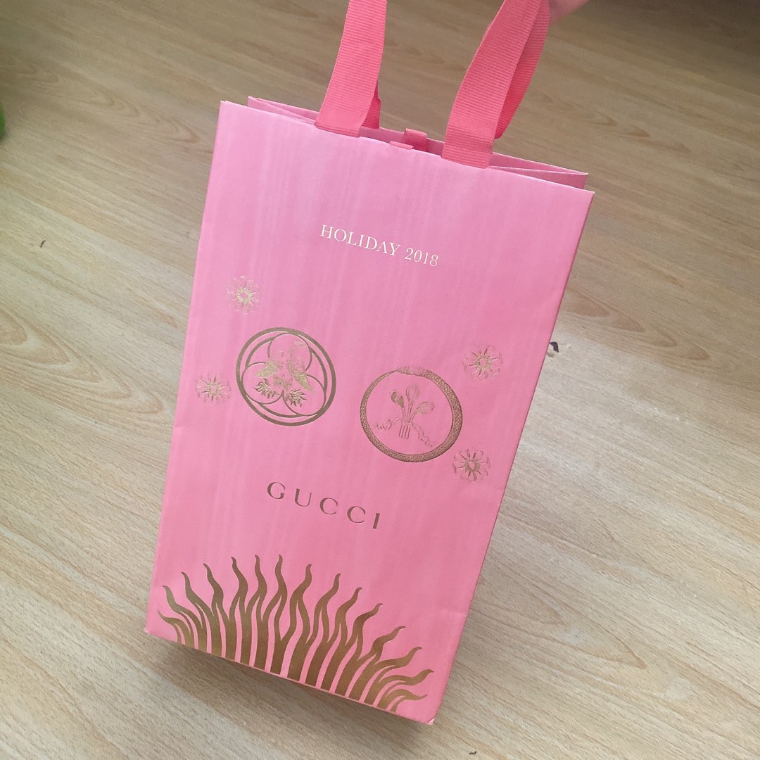 Gucci paper hot sale bag 2018