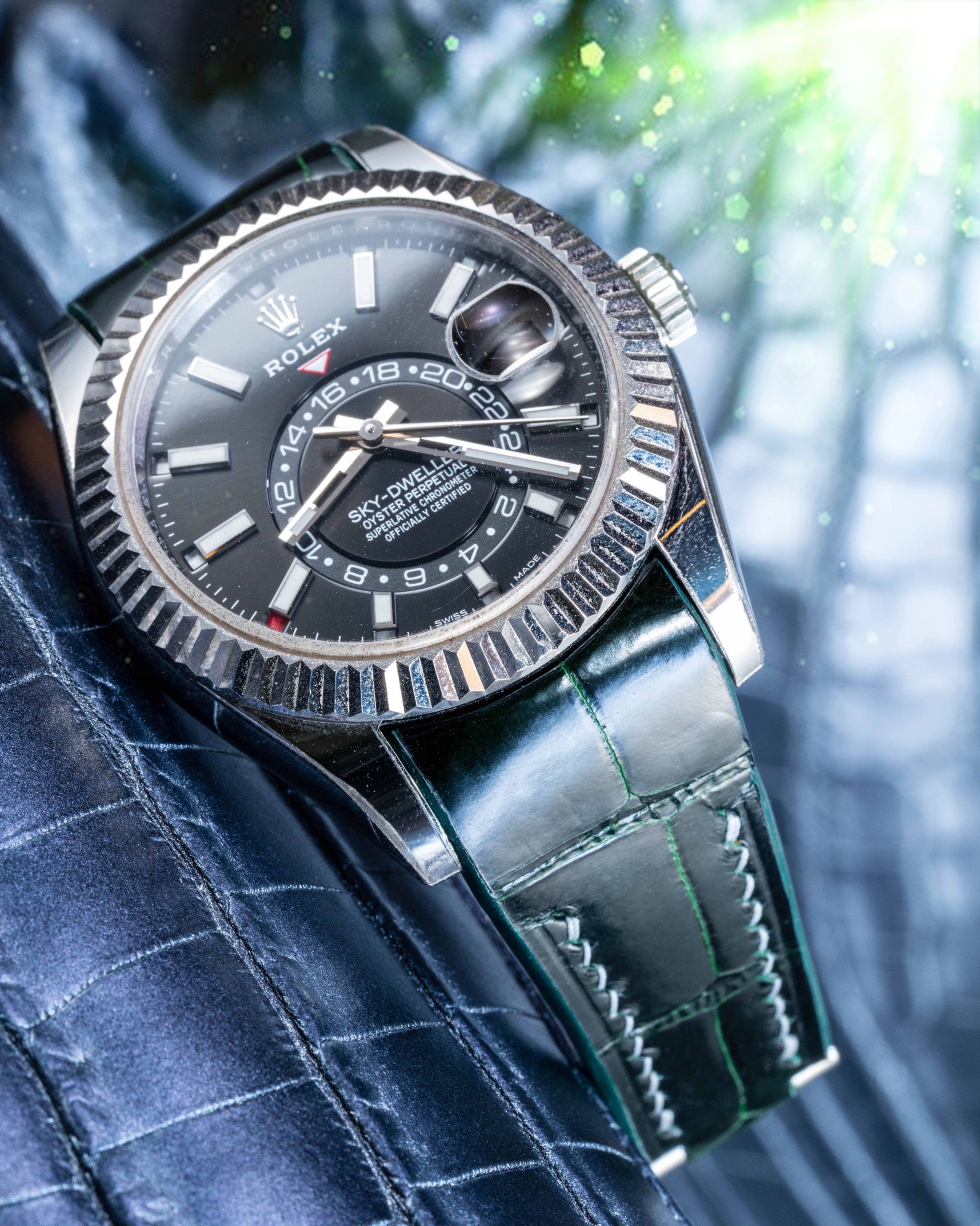 Rolex sky cheap dweller replacement strap