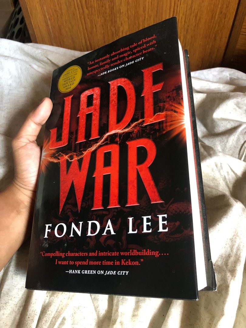 (HB) Jade War by Fondaa Lee (Category: Storybooks) located in Iloilo. Submitted by no6969 (Listing ID 1224801282, Image 1). Description: with damage (see pics).