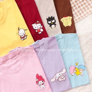 Hello Kitty Melody Tops Women Oversize Top