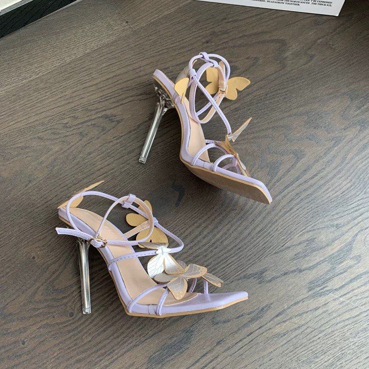 High heel butterfly Women s Fashion Footwear Heels on Carousell