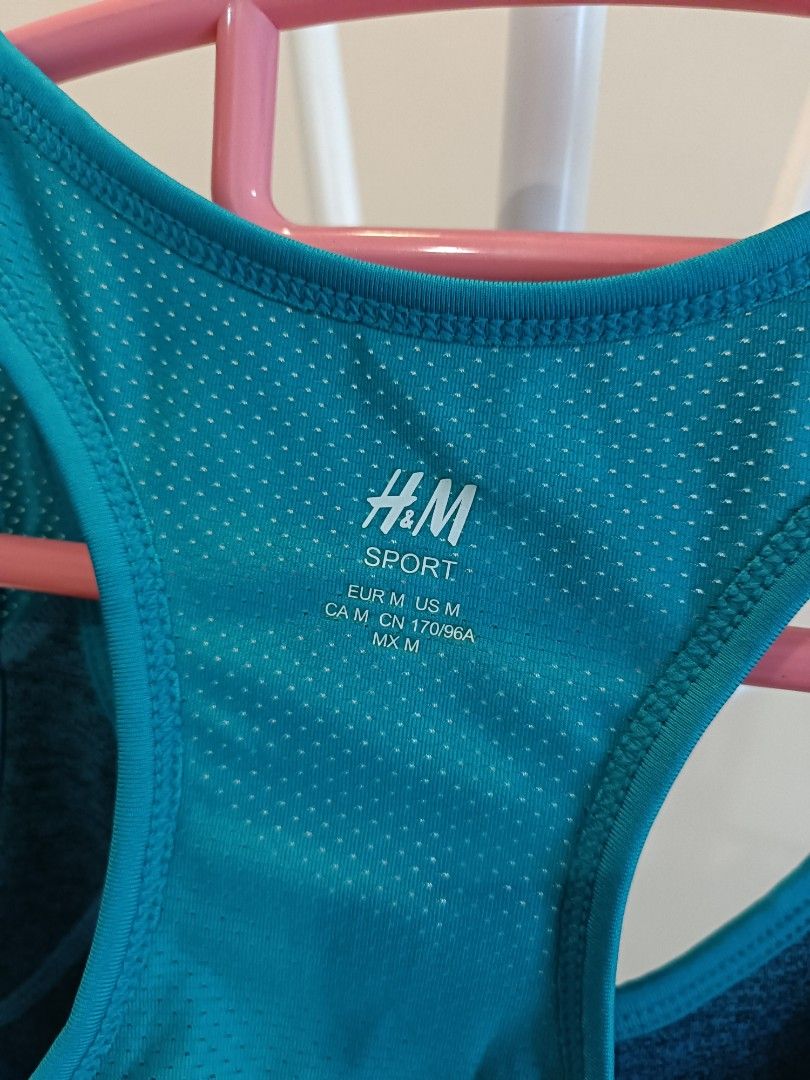 H&M Blue Active Sports Bras