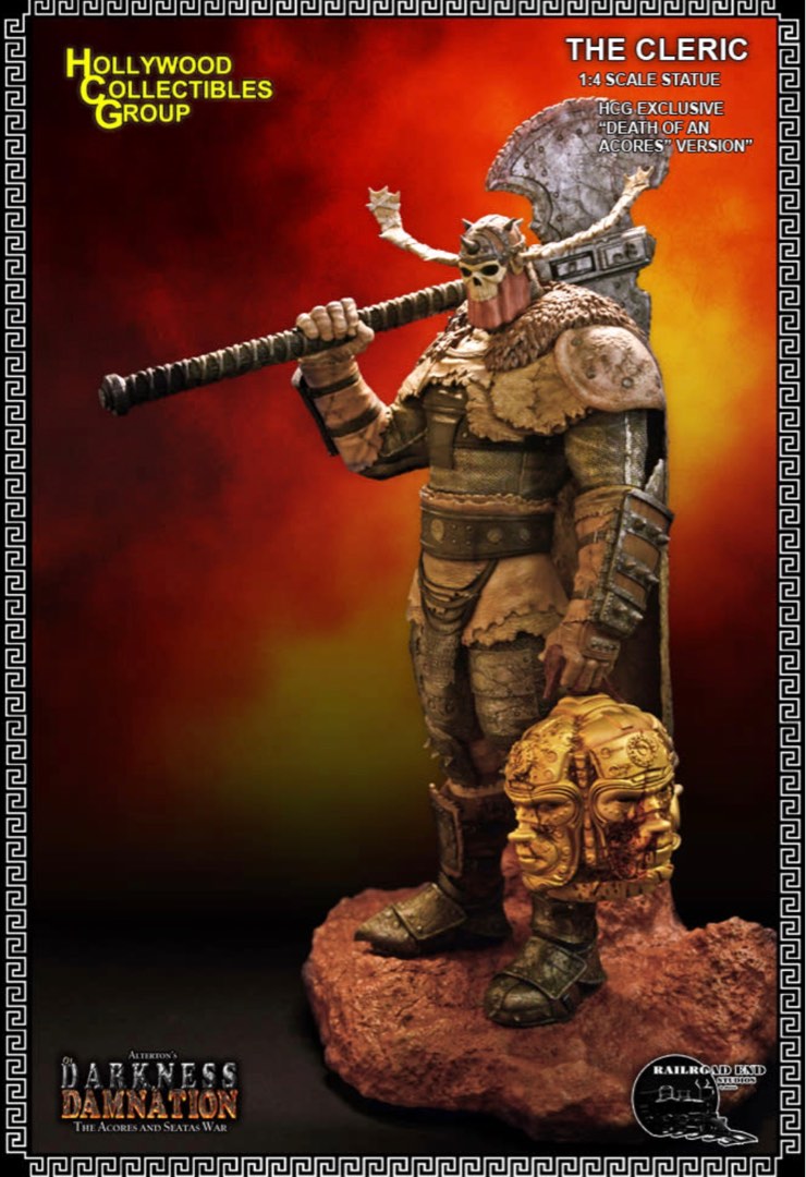 1/4 Hollywood Collectibles Group Darkness & Damnation The Cleric 1/4