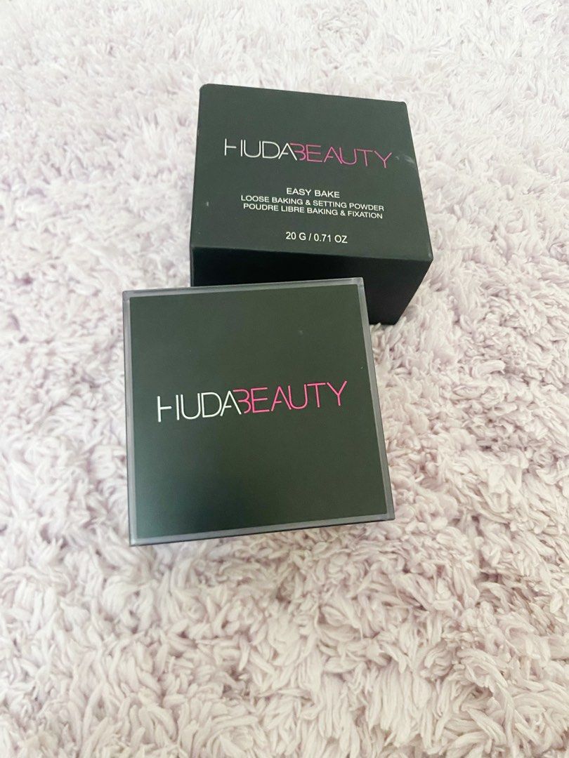 Huda Beauty Easy Bake Loose Baking & Setting Powder POUND CAKE, Beauty