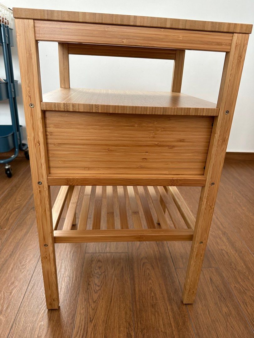 IKEA NORDKISA Bedside Table, Furniture & Home Living, Furniture, Tables