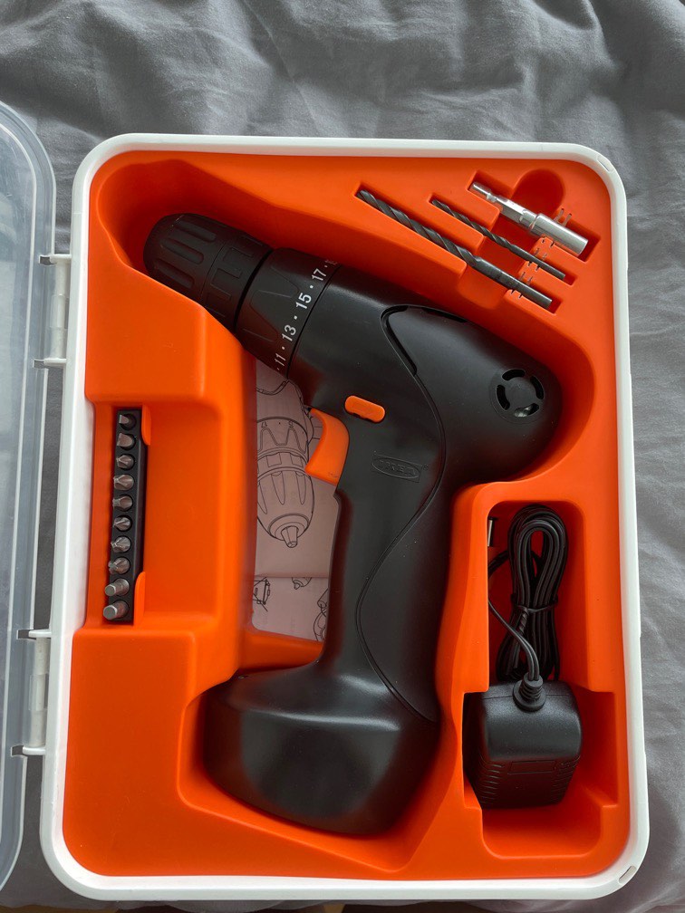 IKEA Screwdriver and Drill Set FIXA, Furniture & Home Living, Home