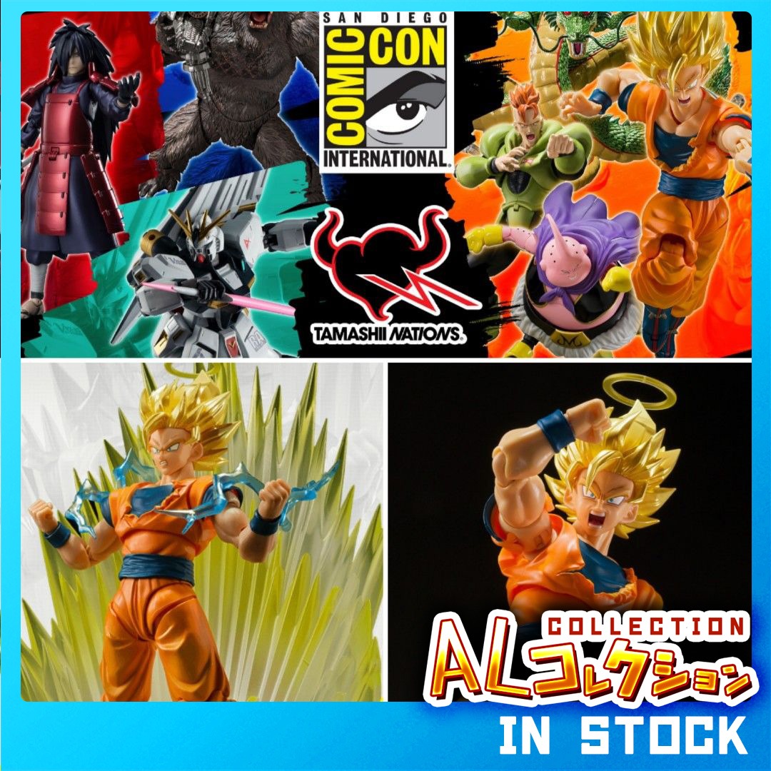 *in stock* SH Figuarts Dragonball Z Super Saiyan 2 Son Goku US SDCC 2022 Exclusive Edition SSJ2