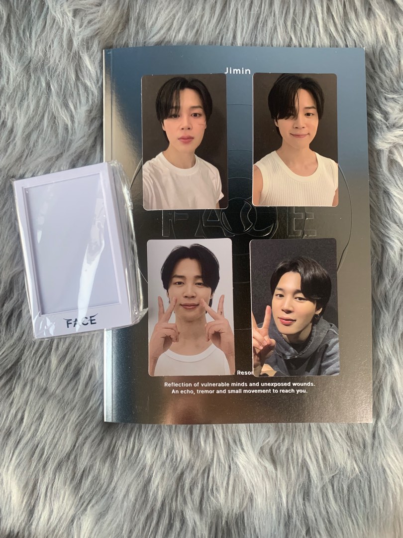 Jimin 'FACE' Invisible Version on hand, Hobbies & Toys, Memorabilia & Collectibles, KWave on