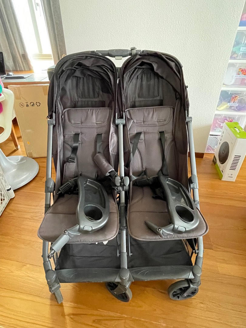Joovy Double Stroller, Babies & Kids, Going Out, Strollers on Carousell