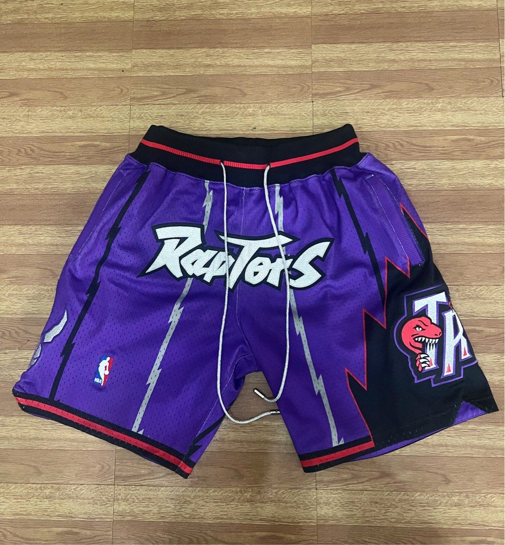 Just don Raptors shorts Men s Fashion Bottoms Shorts on Carousell