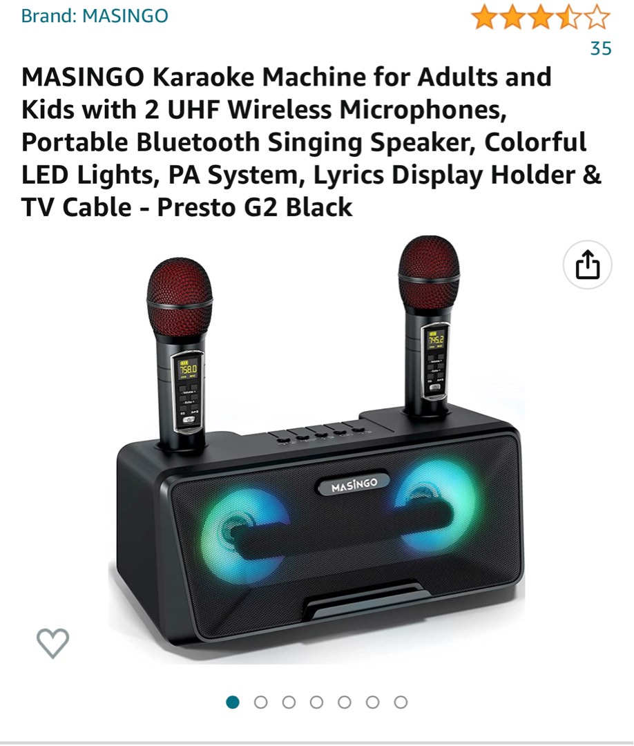 Karaoke set, Audio, Soundbars, Speakers & Amplifiers on Carousell