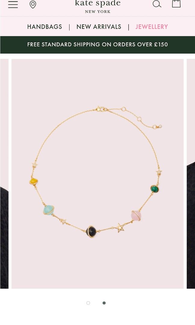 Kate spade on the hotsell rocks necklace