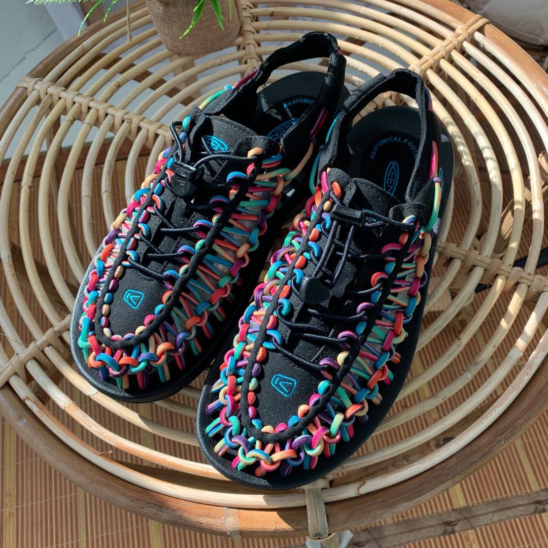 Keen Uneek tie dye Men s Fashion Footwear Flipflops and Slides