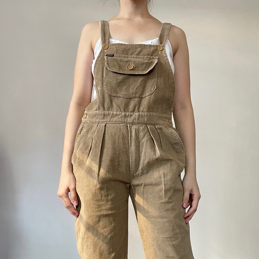 Corduroy jumper pants on sale