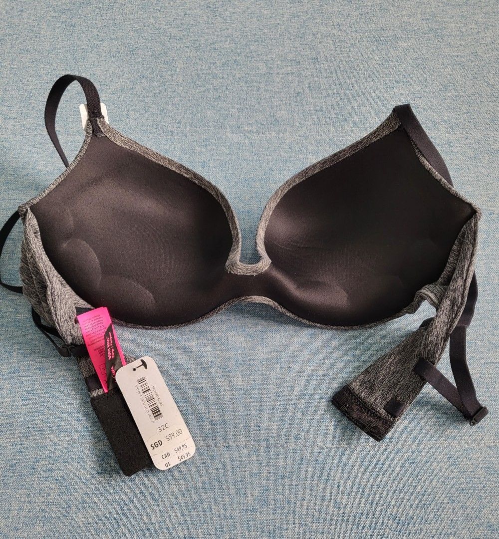 La Senza Strapless Push-up 34DD on tag Sister Size: 36D, 32F Removable  (Velcro) lower pads Underwire for support No strap included Like New!  Php300, Women's Fashion, Undergarments & Loungewear on Carousell