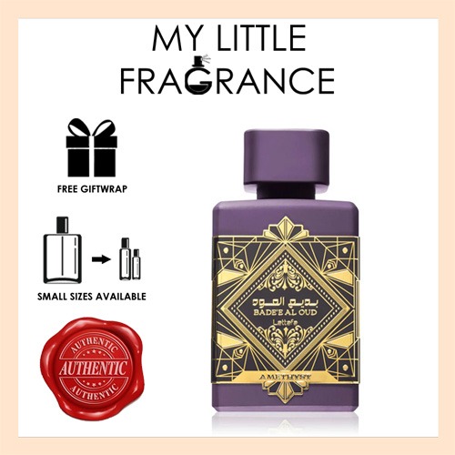Lattafa Bade'e Al Oud Amethyst EDP (5ml/10ml/100ml) Initio Parfums