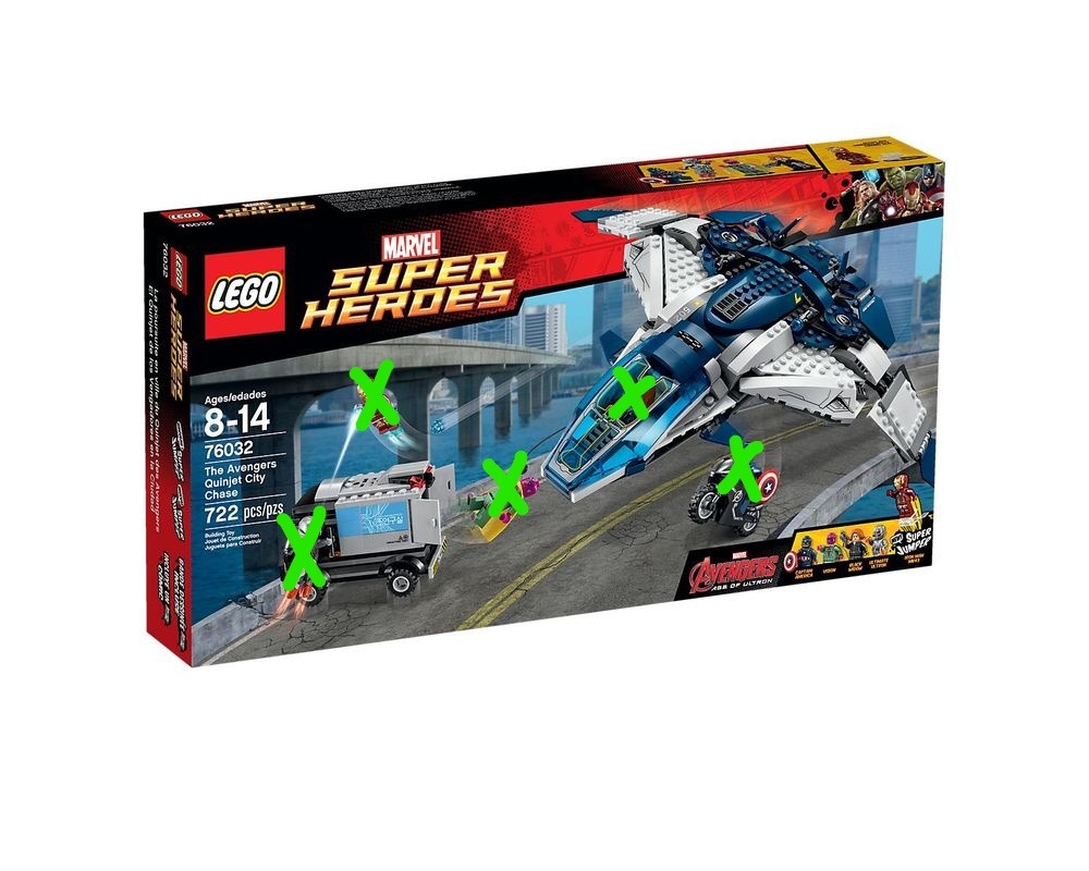 Lego marvel super heroes 76032 hotsell