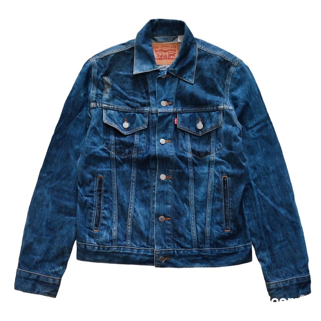Levis Columbia Denim Trucker Jacket Men s Fashion Coats Jackets