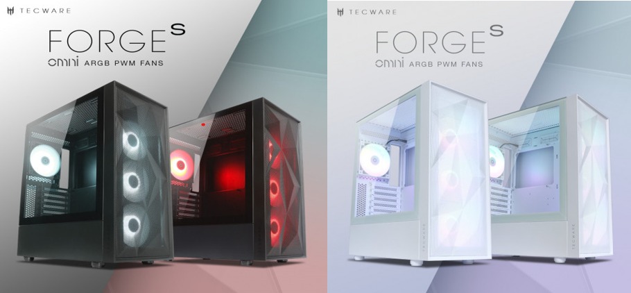 [LOCAL SG WARRANTY] TECWARE FORGE S ARGB (COMES W 4 ARGB FANS) FULL ATX ...