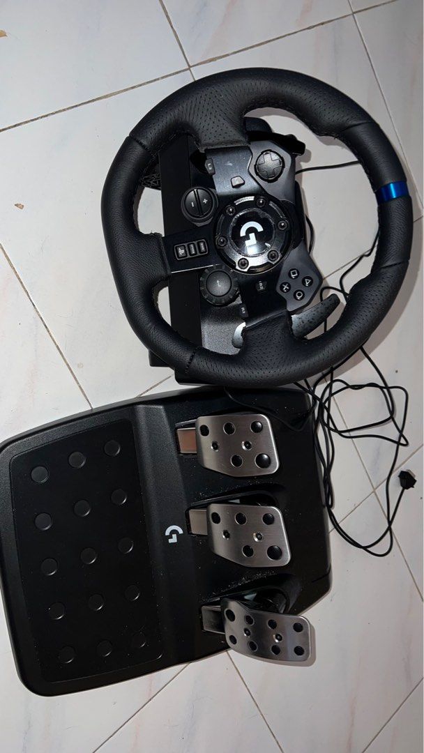 Logitech g923 wheel , Video Gaming, Gaming Accessories, Controllers on ...