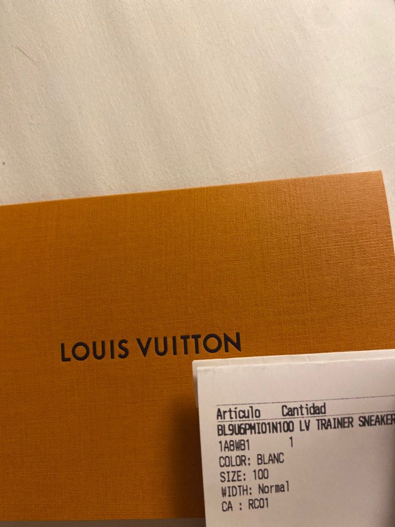 CLOSEUP! Louis Vuitton LV Trainer '54' WHITE RED SNEAKER (ON FOOT