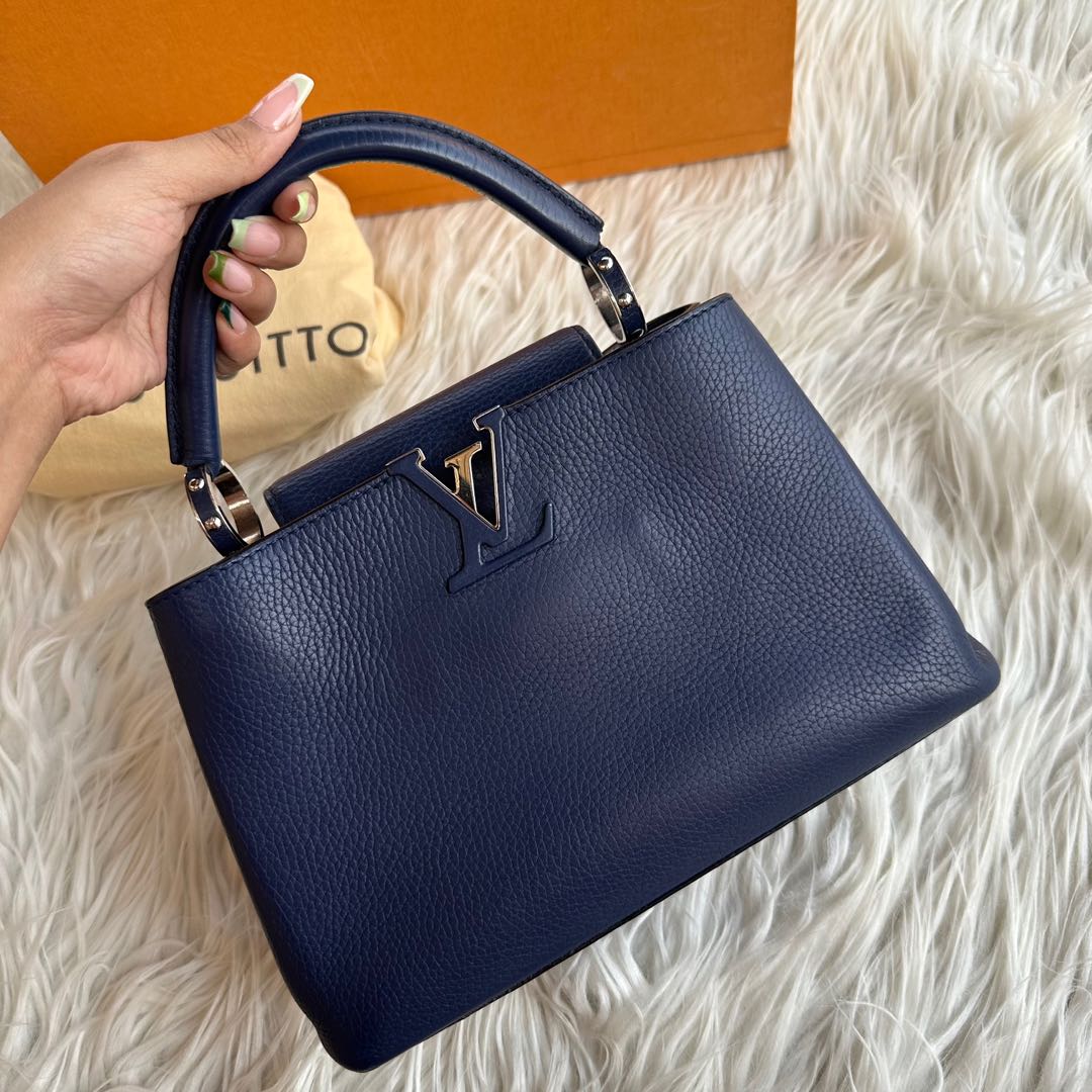 Louis Vuitton Capucine BB, Luxury, Bags & Wallets on Carousell