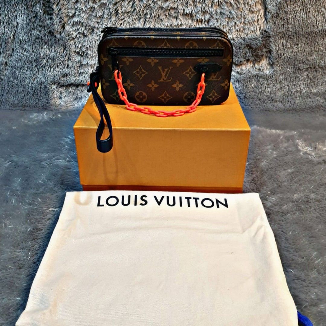SOLD OUT Louis Vuitton Virgil Abloh Figures of Speech Orange Soft Trunk  Backpack