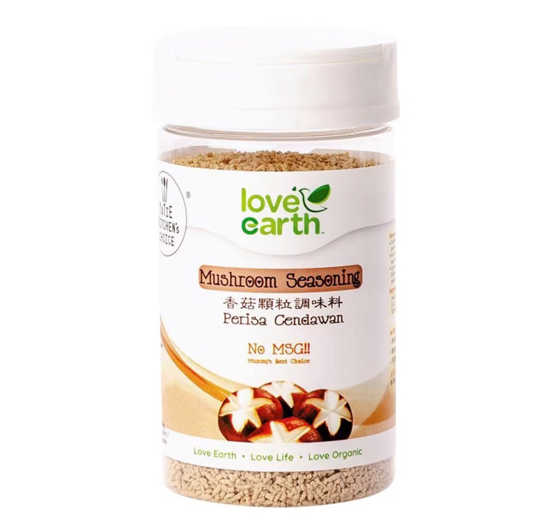 Love Earth mushroom seasoning 150g, Food & Drinks, Spice & Seasoning on