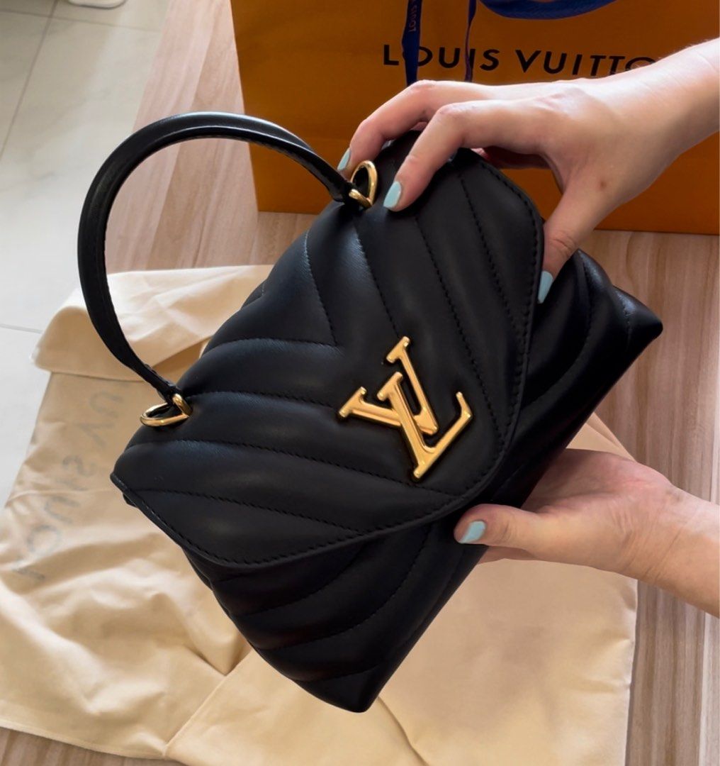 Sold] LV Louis Vuitton Hold Me Calfskin Hand Bag / Cross Body, Women's  Fashion, Bags & Wallets, Cross-body Bags on Carousell