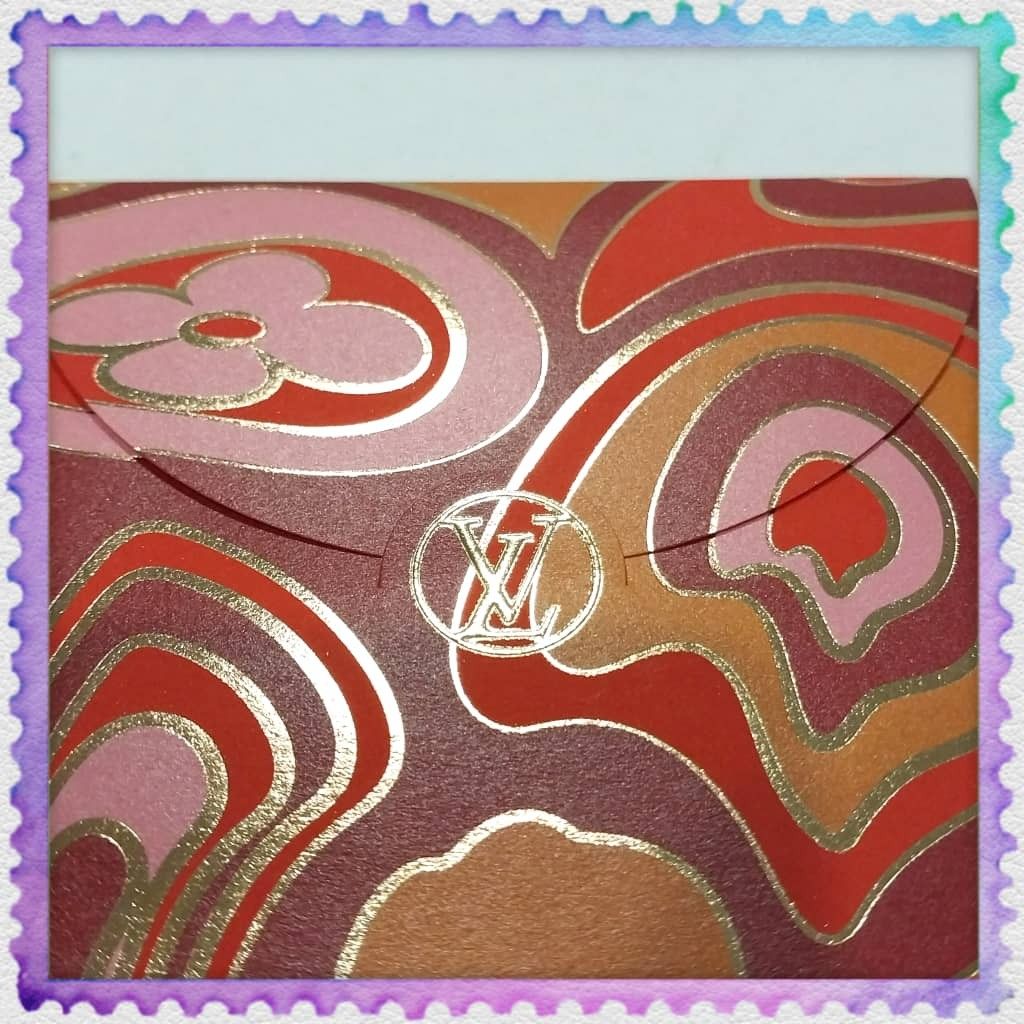 2023 LV Louis Vuitton Rabbit year Big Ang Pao Red packet gold foil ...