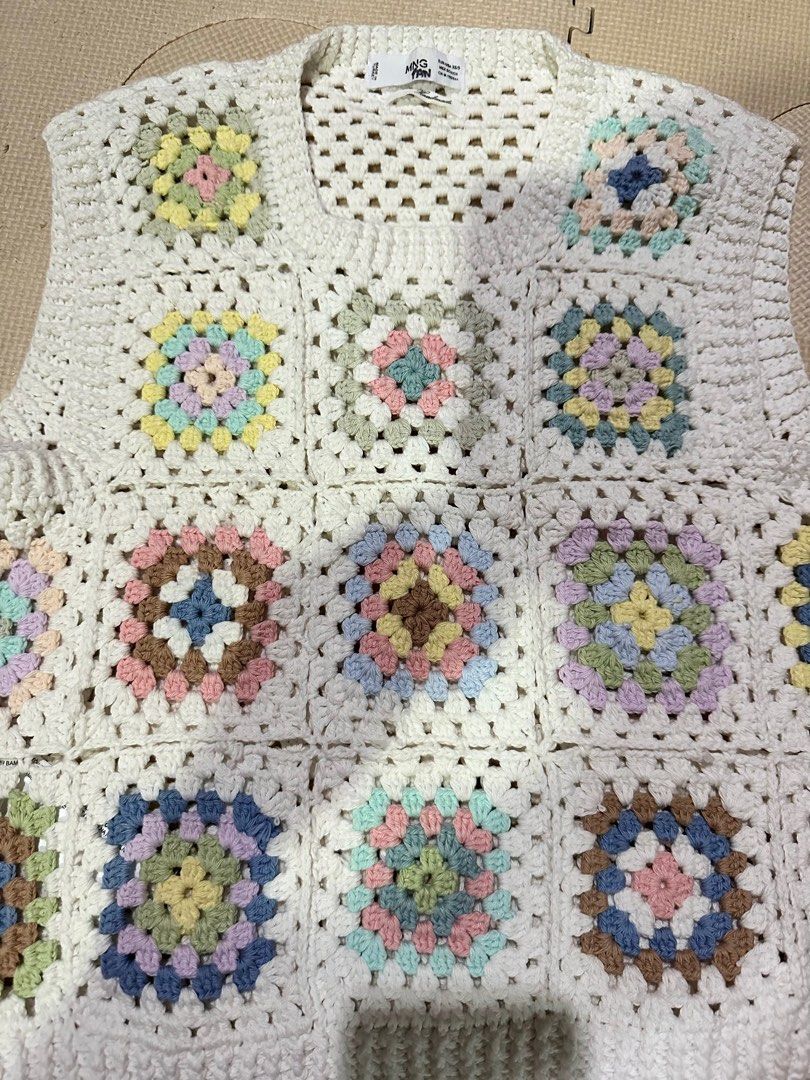 Mango crochet top on Carousell