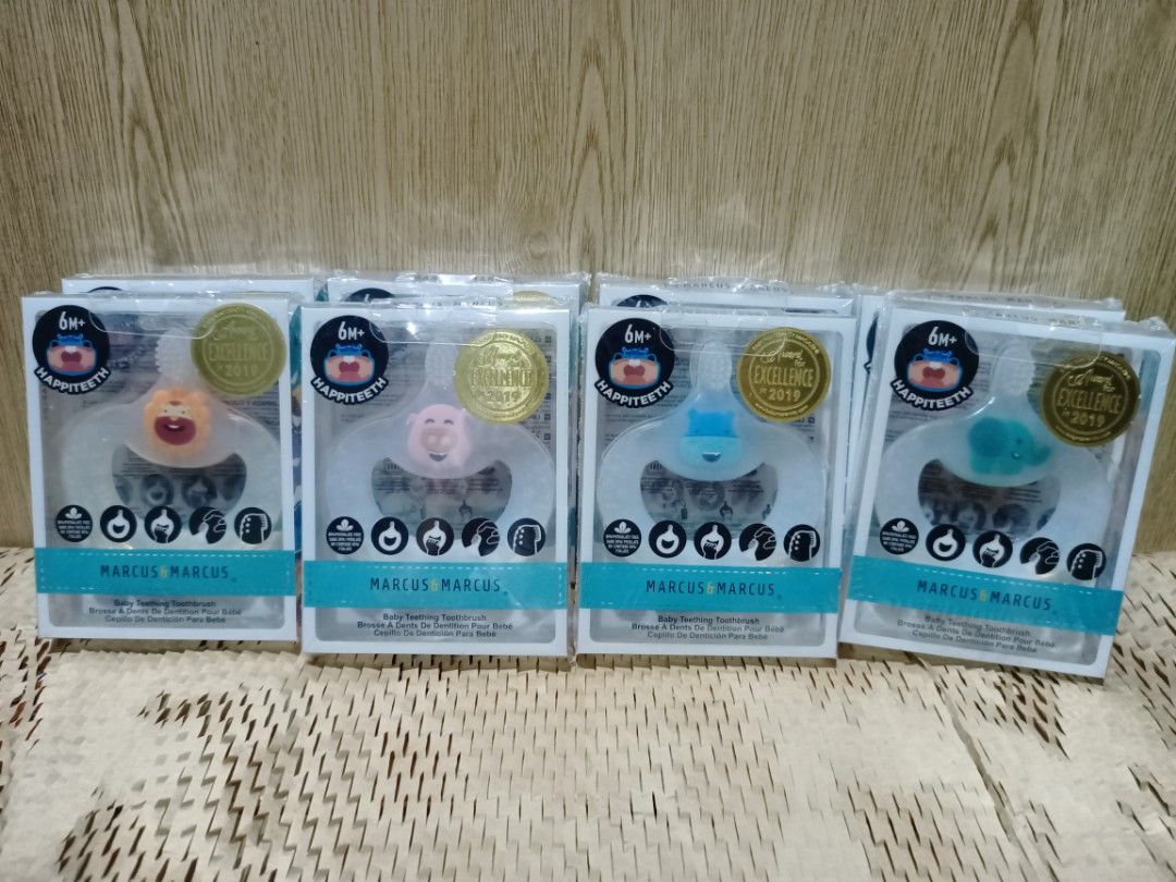 Marcus & Marcus Baby Teething Toothbrush (Category: Soothers & Pacifiers) located in Pasig City. Submitted by unicornsanddinosaurs (Listing ID 1224746069, Image 1). Description: Last Price Posted 😊 230 each No shopee check out Grab / Lalamove/ Self pick up only Cash / Gcash on pick up Ugong Pasig City Thank you 😊.