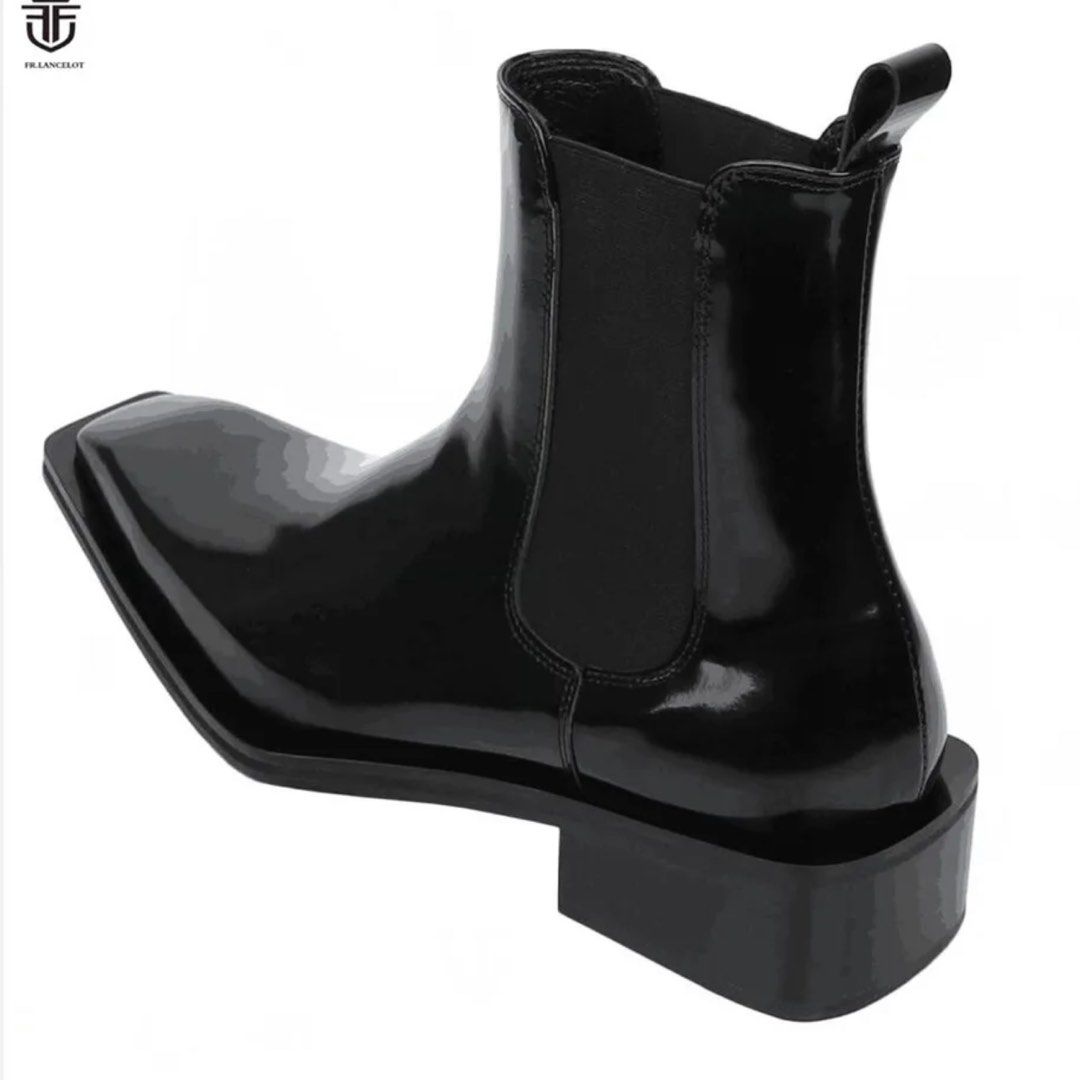 mens black chelsea