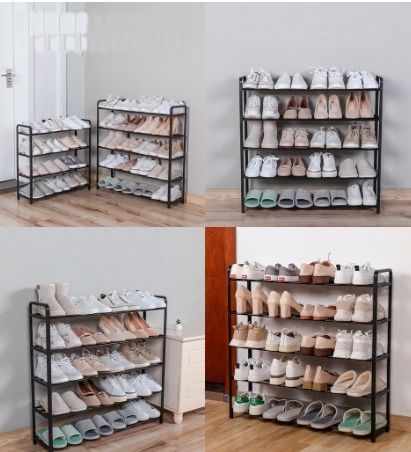 Metal Shoe Rack/ Minimalist Design Shoe Rack/ BTO Choice/ High-Density ...