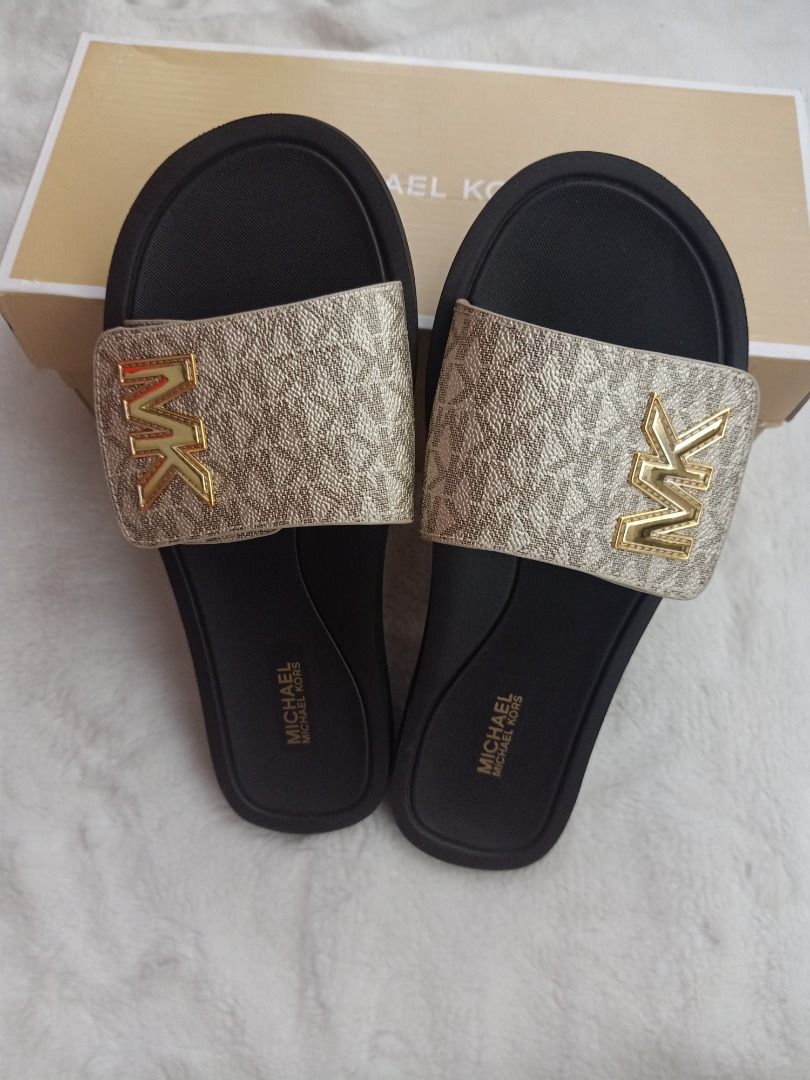michael kors linden slide