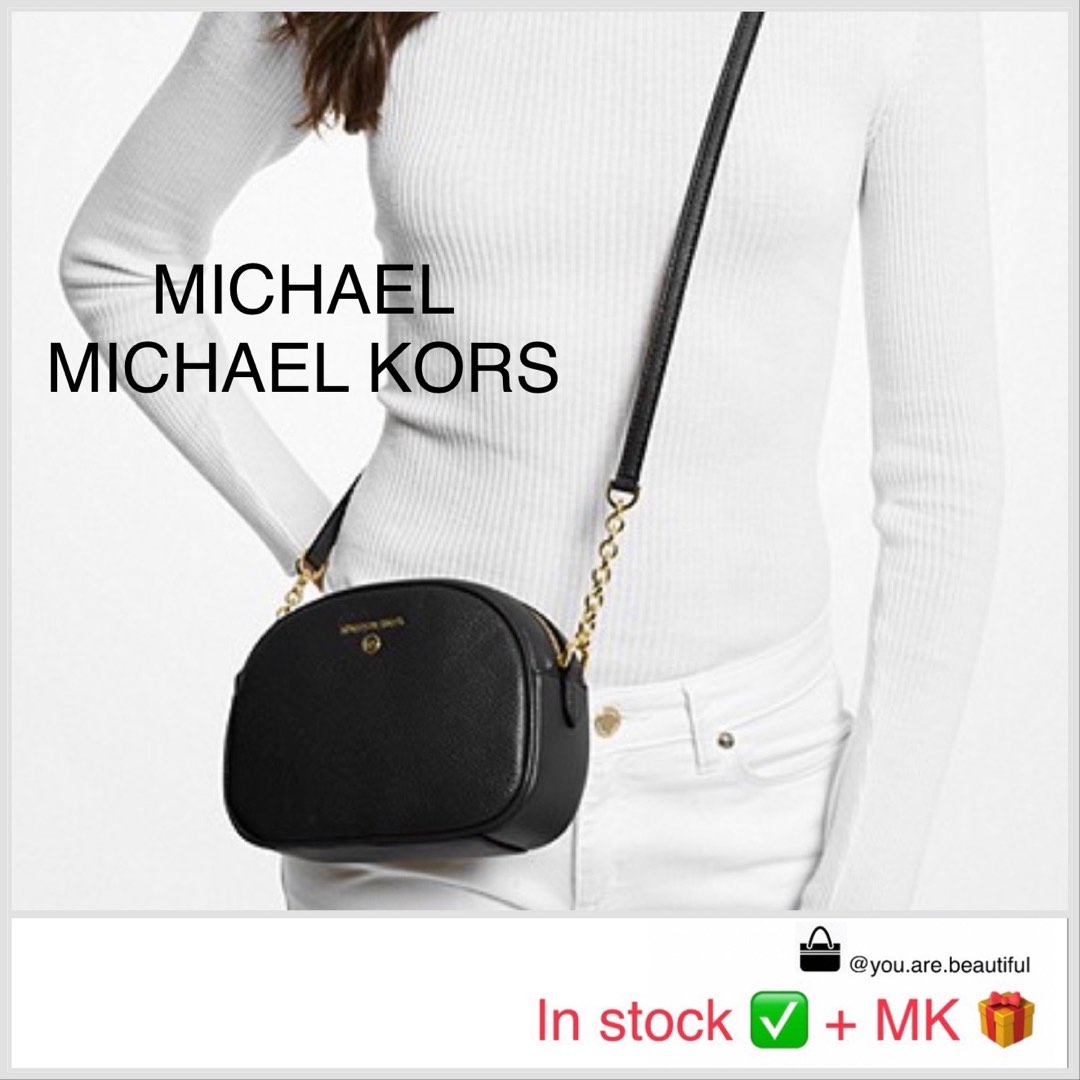 Michael Kors Small Crossbody Bag in Black, Women's Fashion, Bags
